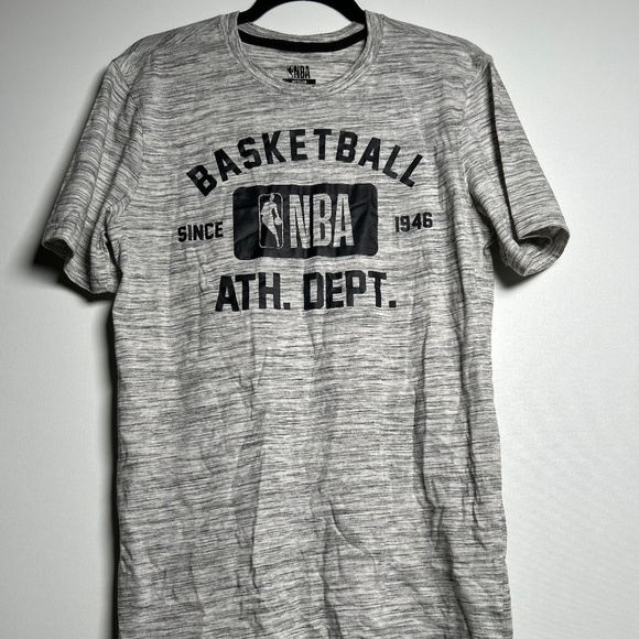NBA Other - NBA Shirts | NBA Basketball ATH Dept T-Shirt Mens Size Medium| Color: Gray